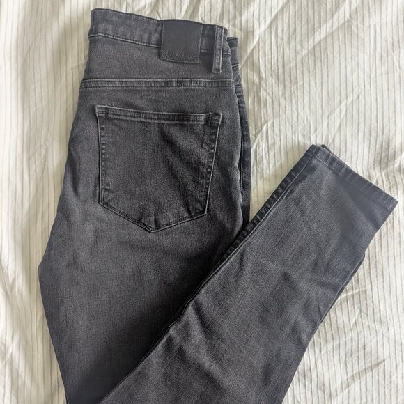 Performance Denim High Rise Skinny - Black - Picture 3 of 3
